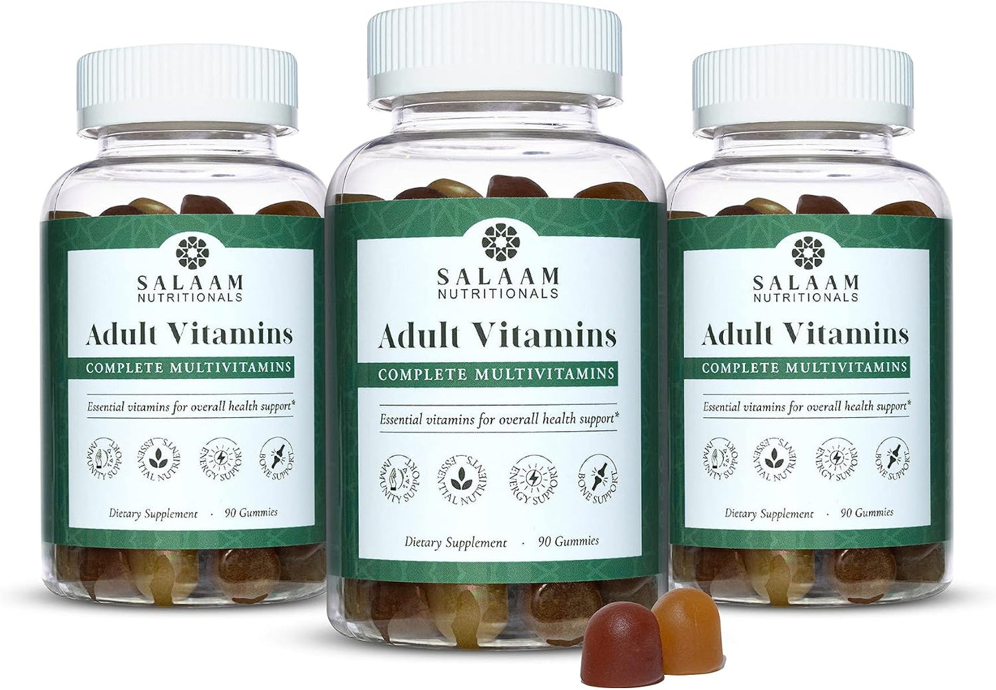 Salaam Nutritionals Adult Multivitamin Gummies - 90 Count - görsel 9