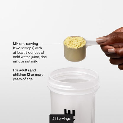 THORNE Mediclear Plus - Rice & Pea Protein Powder with Multivitamin & Mineral Profile - 21 Servings