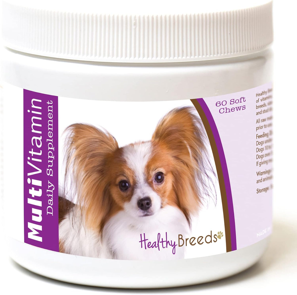 Healthy Breeds Papillon Multivitamin Soft Chews 60 Chews - görsel 1