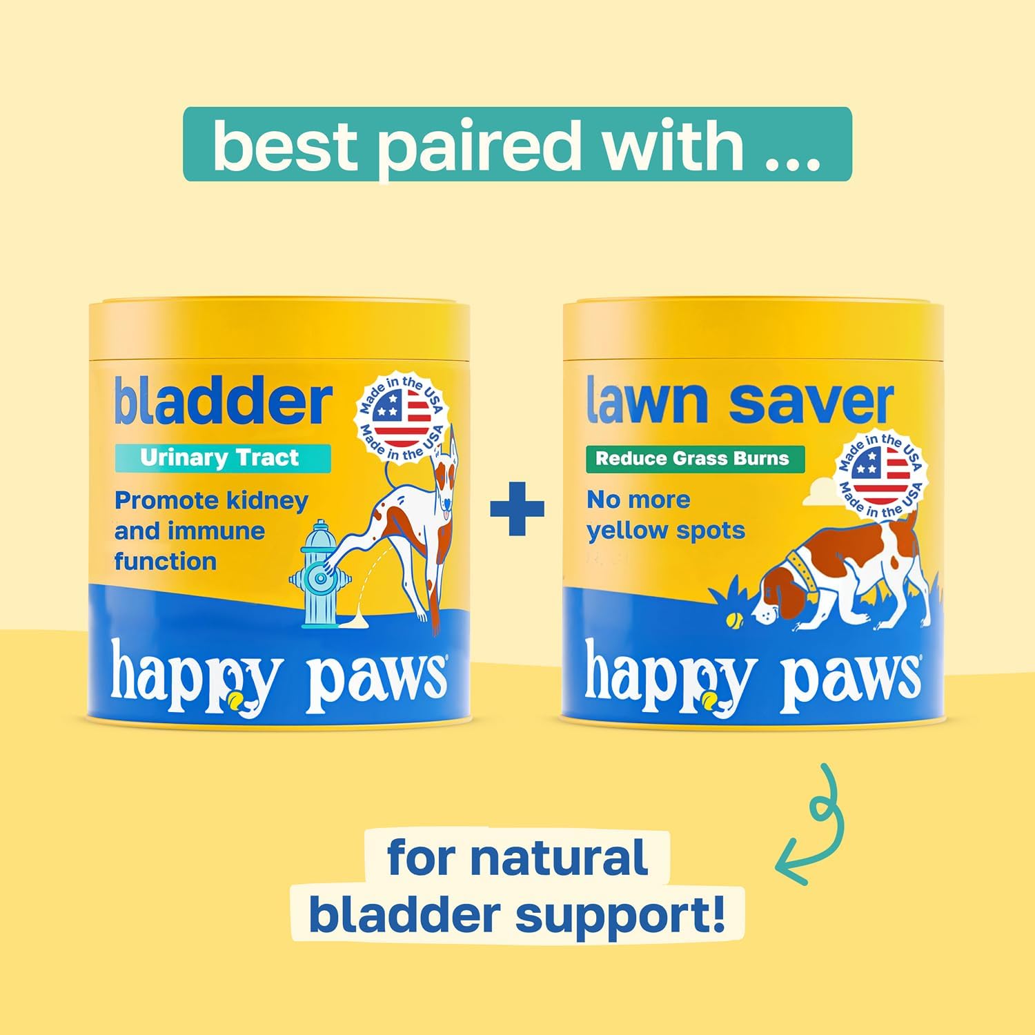 Happy Paws Bladder Supplement for Dogs – Urinary & Kidney Support with Cranberry, Soft Chews (100 Count) - görsel 8