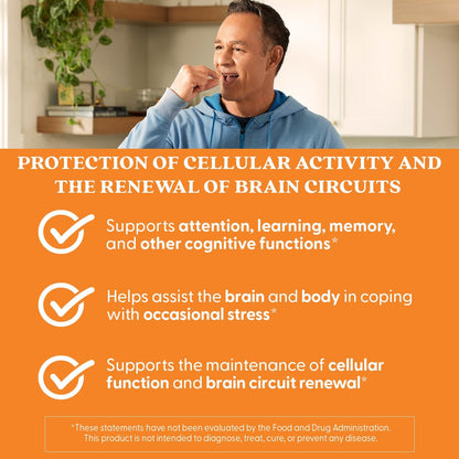 Doctor's Best Natural Brain Enhancers - Brain Health Supplement for Memory and Focus Support, PhosphatidylSerine, Alpha GPC, & Calcium, Gluten Free - 60 Veg Caps
