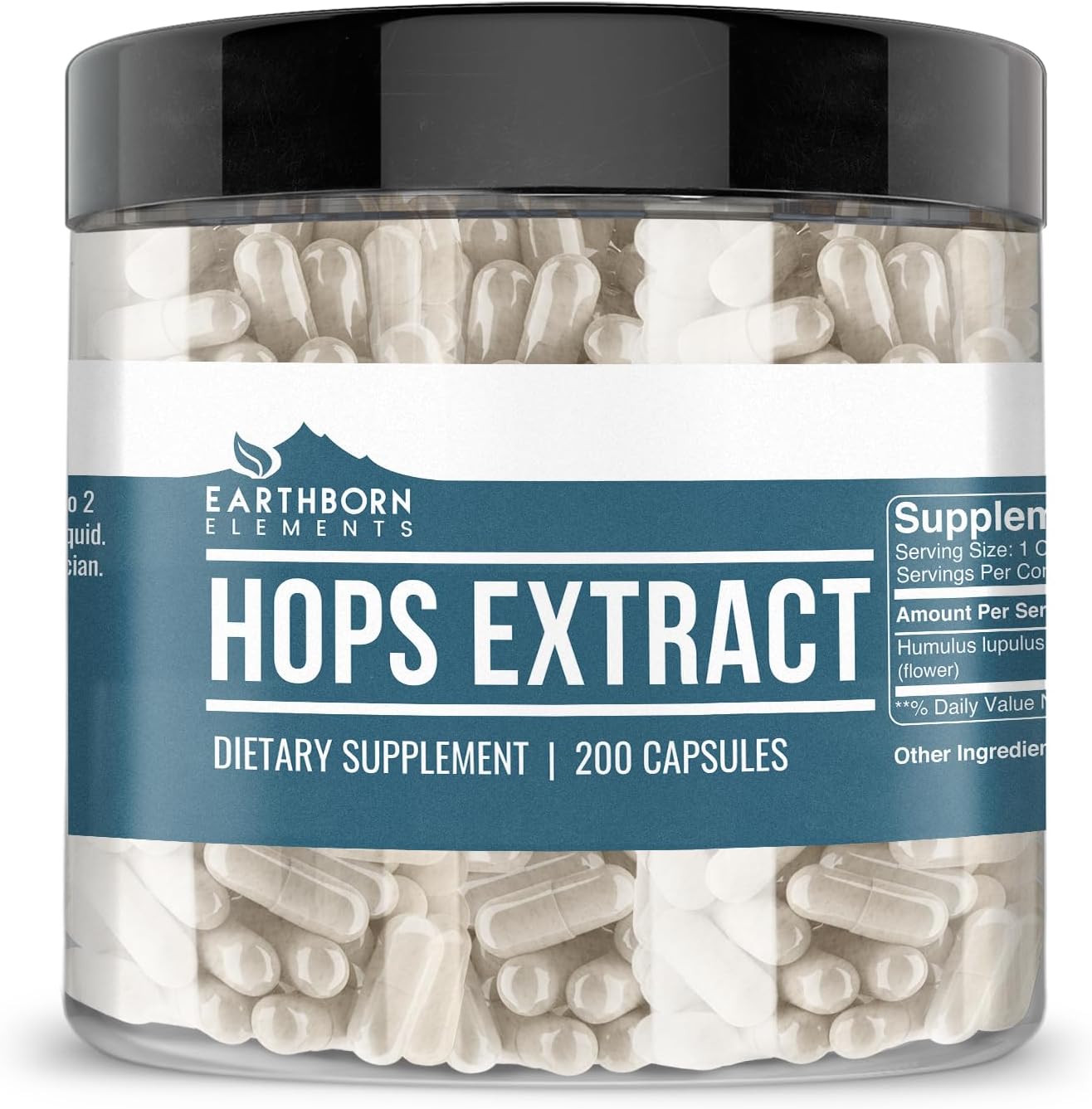 Hops Extract, 200 Capsules - görsel 1