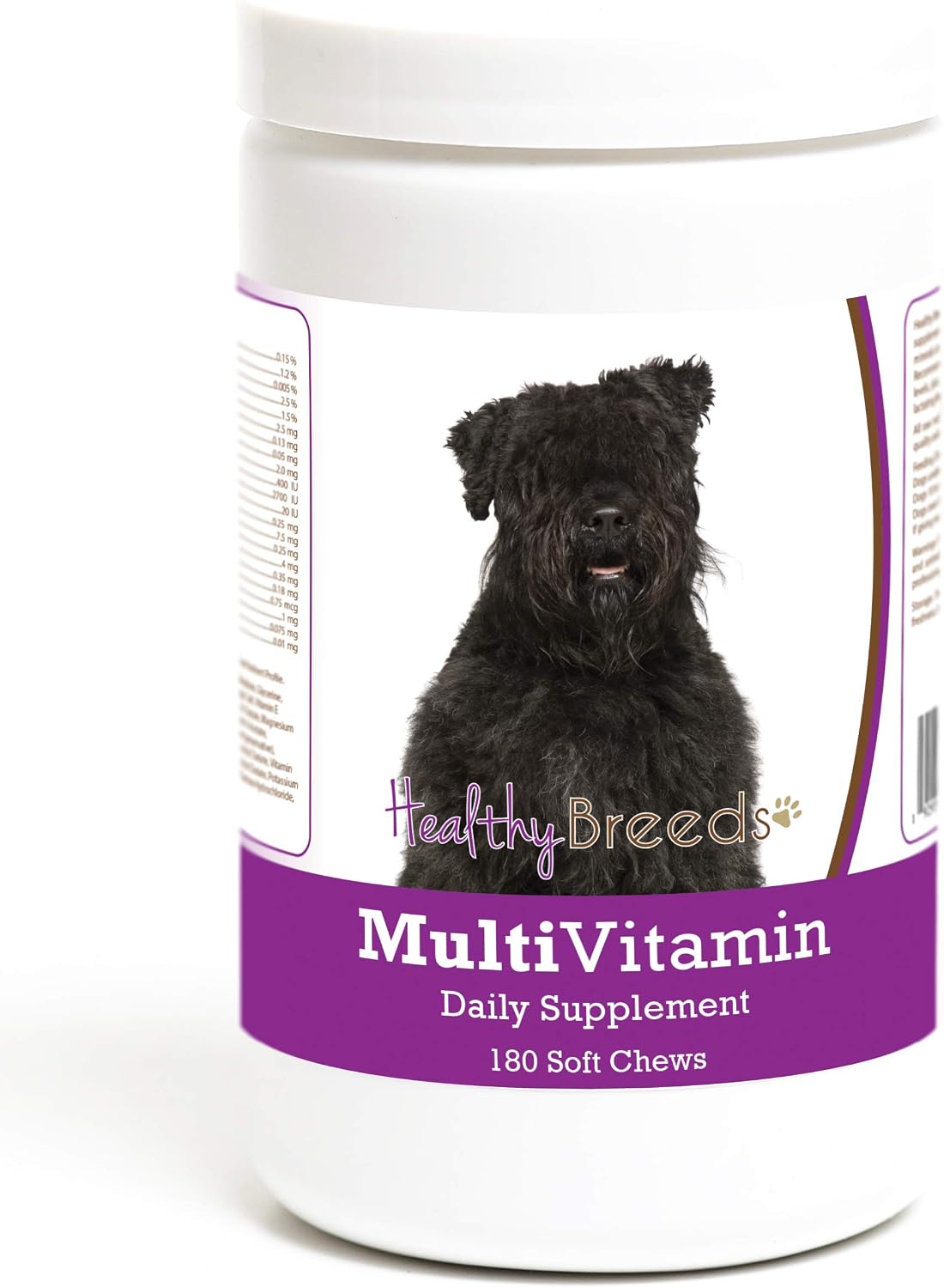 Healthy Breeds Bouvier des Flandres Multivitamin Soft Chews for Dogs, 180 Chews - görsel 1