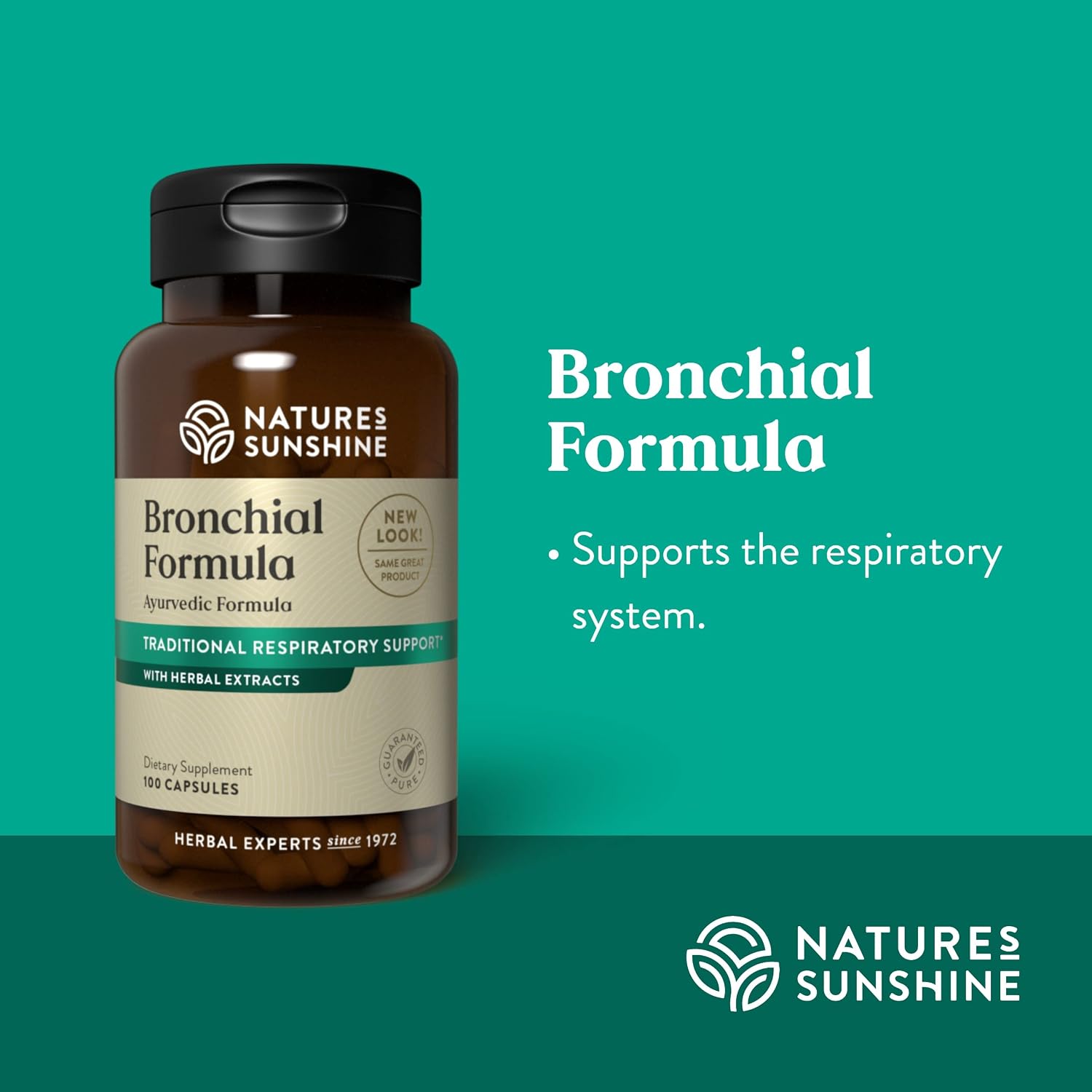 Nature's Sunshine Bronchial Formula – 100 Capsules - görsel 4