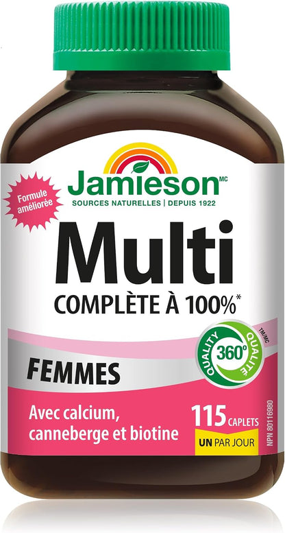 Jamieson 100% Complete Multivitamin for Women