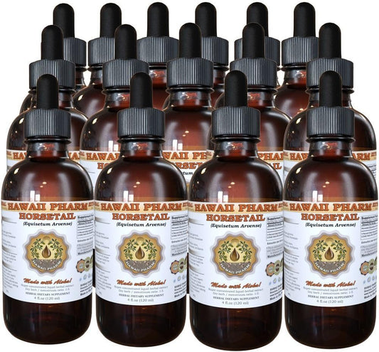 Hawaii Pharm Horsetail (Equisetum arvense) Liquid Extract 15x4 oz