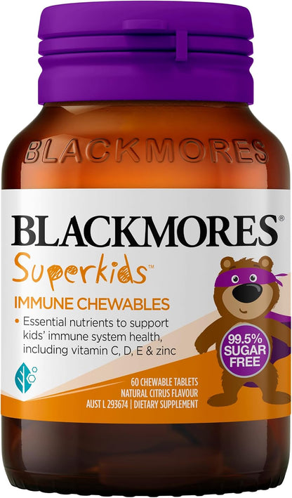 Blackmores Superkids Immune 60 Chewable Tablets
