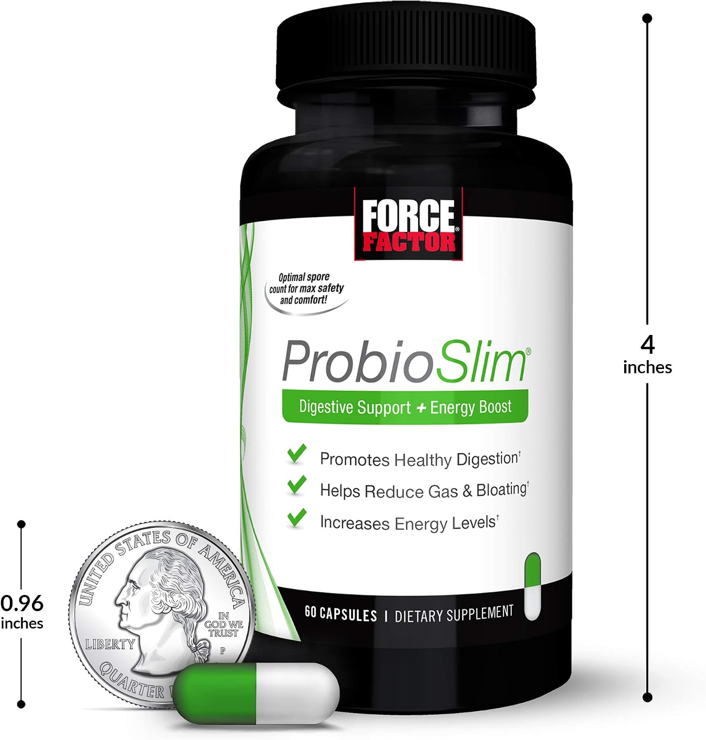 Force Factor ProbioSlim Probiotic Supplement (2-Pack) - görsel 9