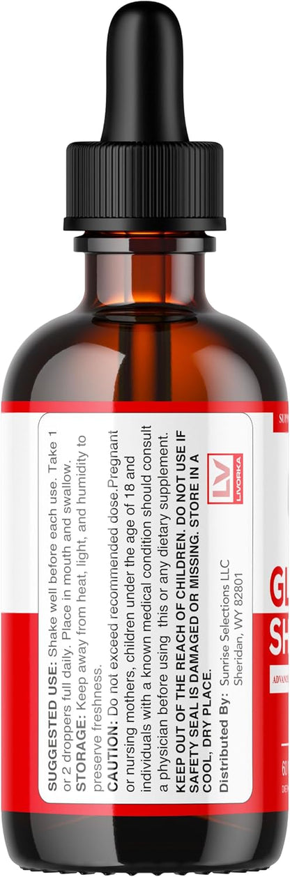 (5 Pack) Glycogen Shield Pro - Glycogen Shield Pro Drops, 5 Bottles for 150 Days