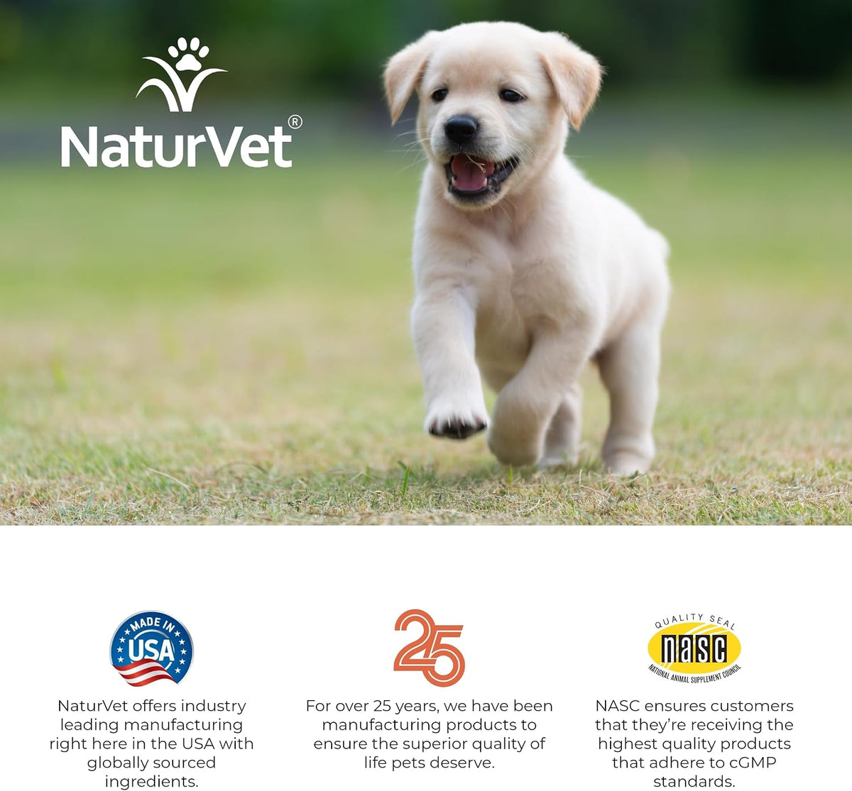 NaturVet VitaPet Puppy Daily Vitamins with Breath Aid, 60 Chewable Tablets – Image 9