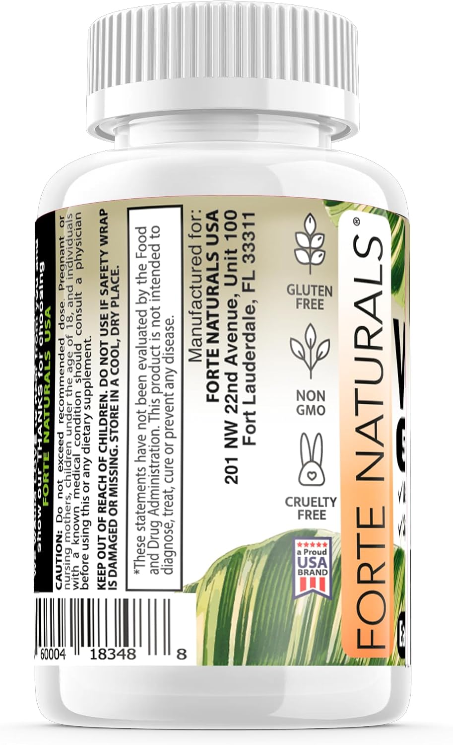 Forte Naturals Vitamin D3 5000 IU - 60 Soft gel capsule Capsules with Organic Olive Oil – Image 4