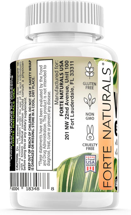 Forte Naturals Vitamin D3 5000 IU - 60 Soft gel capsule Capsules with Organic Olive Oil – Image 4
