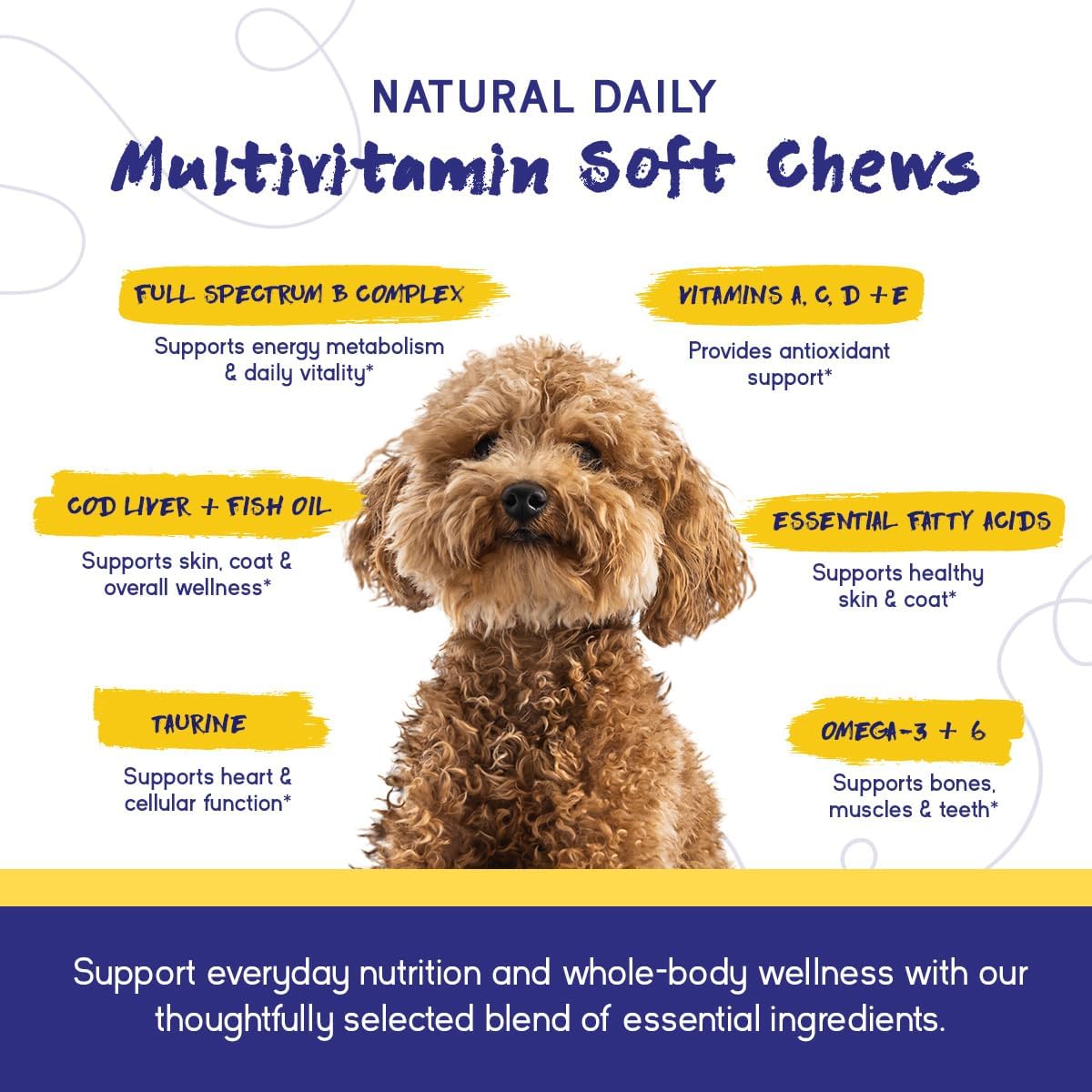 PupGrade Daily Multivitamin for Dogs, Beef Flavour, 30 Soft Chews - görsel 4