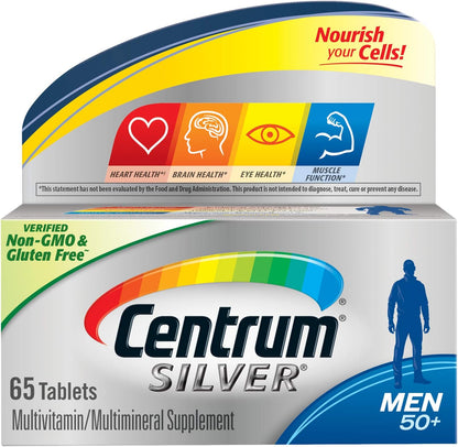 Centrum Silver Men 50+ Multivitamin Tablets