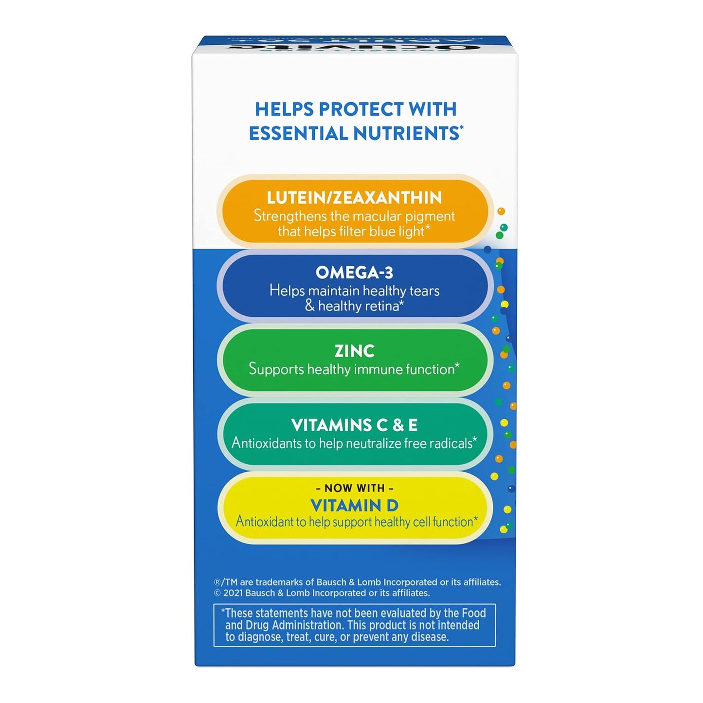 Ocuvite 50+ Eye Vitamin and Mineral Supplement - 50 Softgels - görsel 4