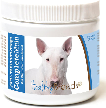 Healthy Breeds Bull Terrier All in One Multivitamin Soft Chew, 60 Count