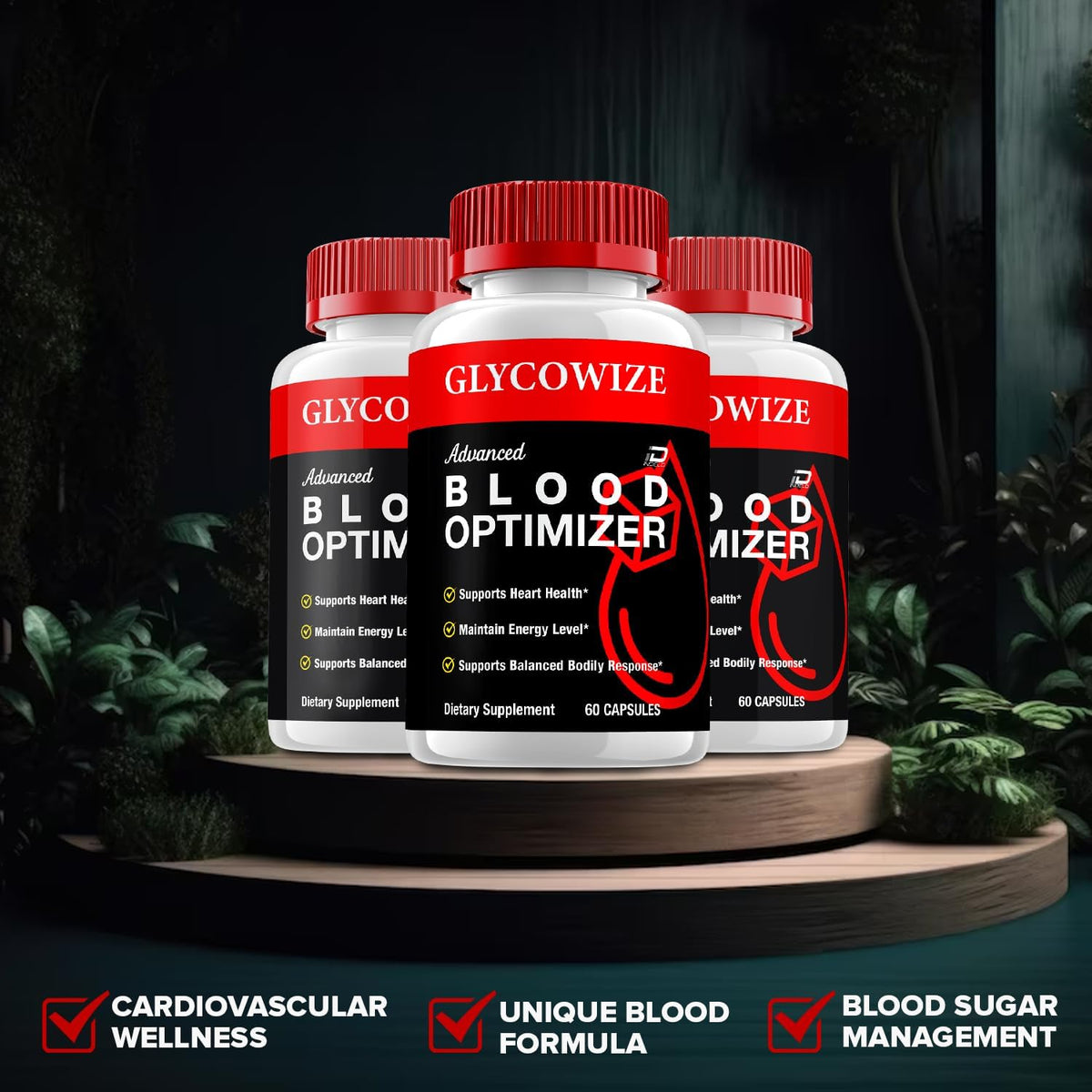 Glycowize Capsules – Natural Dietary Supplement (5 Pack, 300 Capsules) - görsel 4