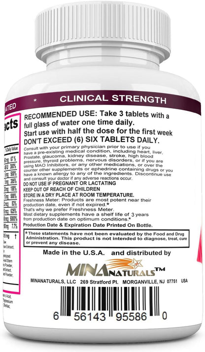 BUTTHANCER Loaded Natural Bum Enhancement Tablets – 90 Tablets