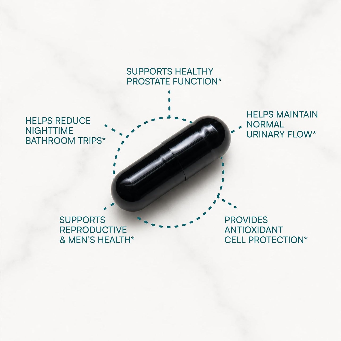 Triple Action Prostate Ultimate Formula – Men's Prostate Supplement, 60 Capsules - görsel 3