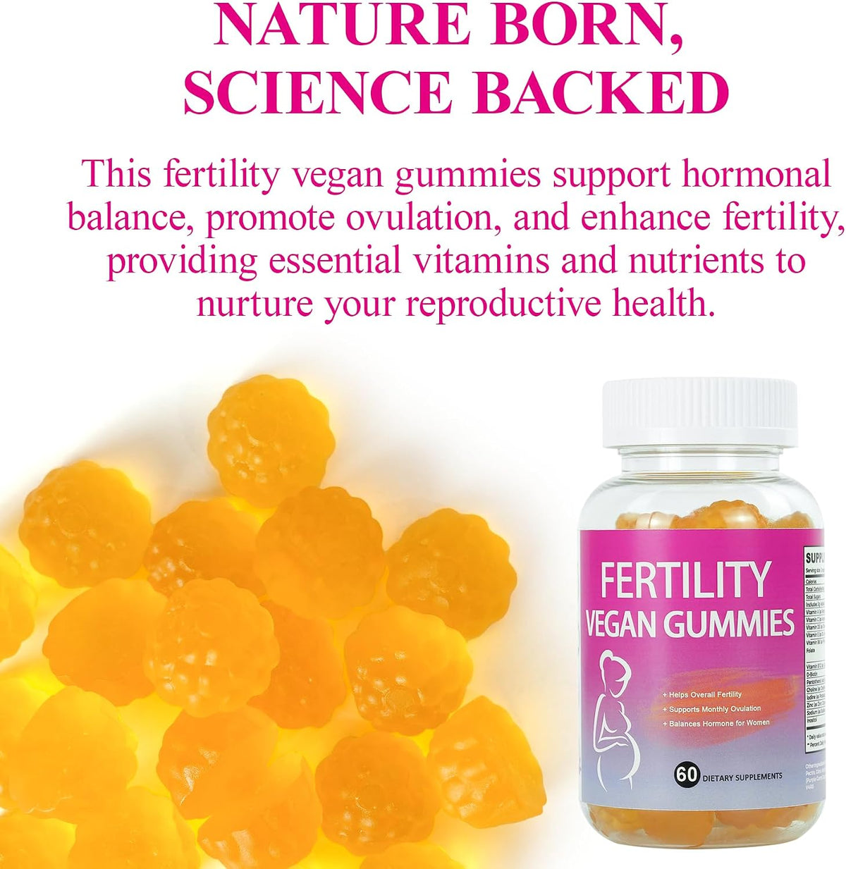 Aromlife Fertility Gummies for Women – 60 Gummies - görsel 5