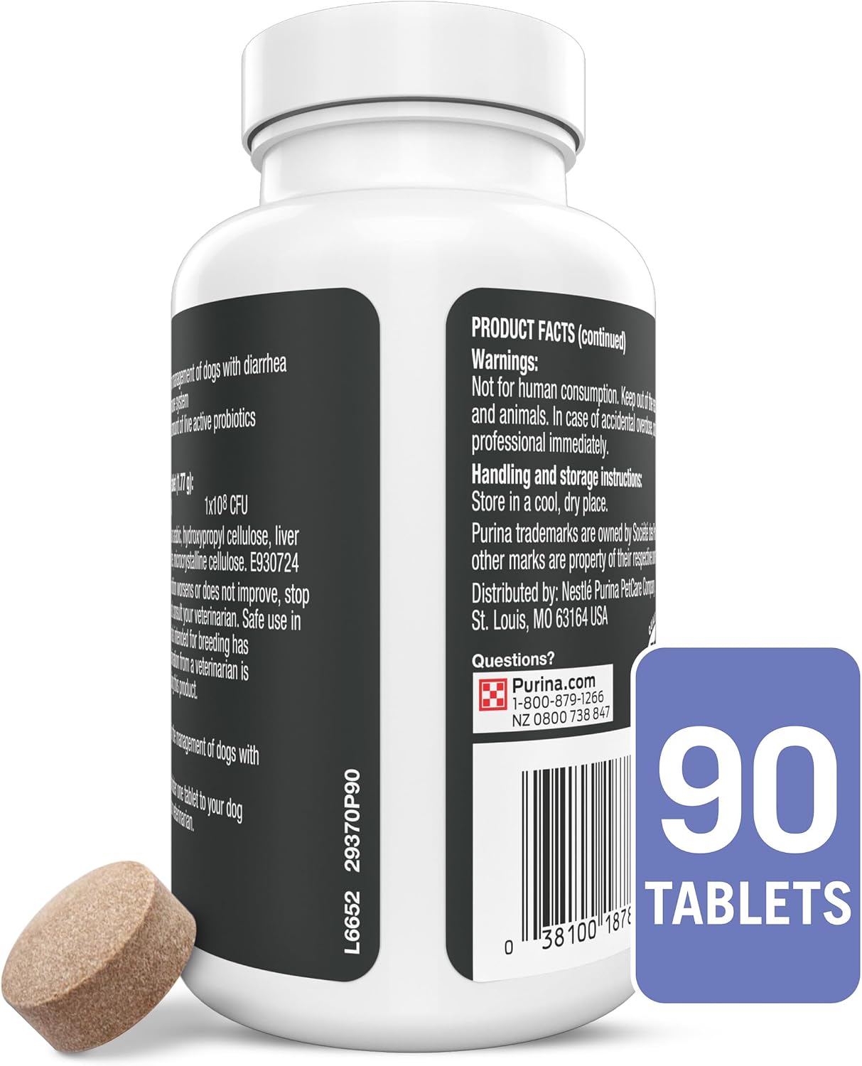 FortiFlora Canine Probiotic Chewable Tablets – Digestive and Immune Support, 90 Tablets - görsel 8