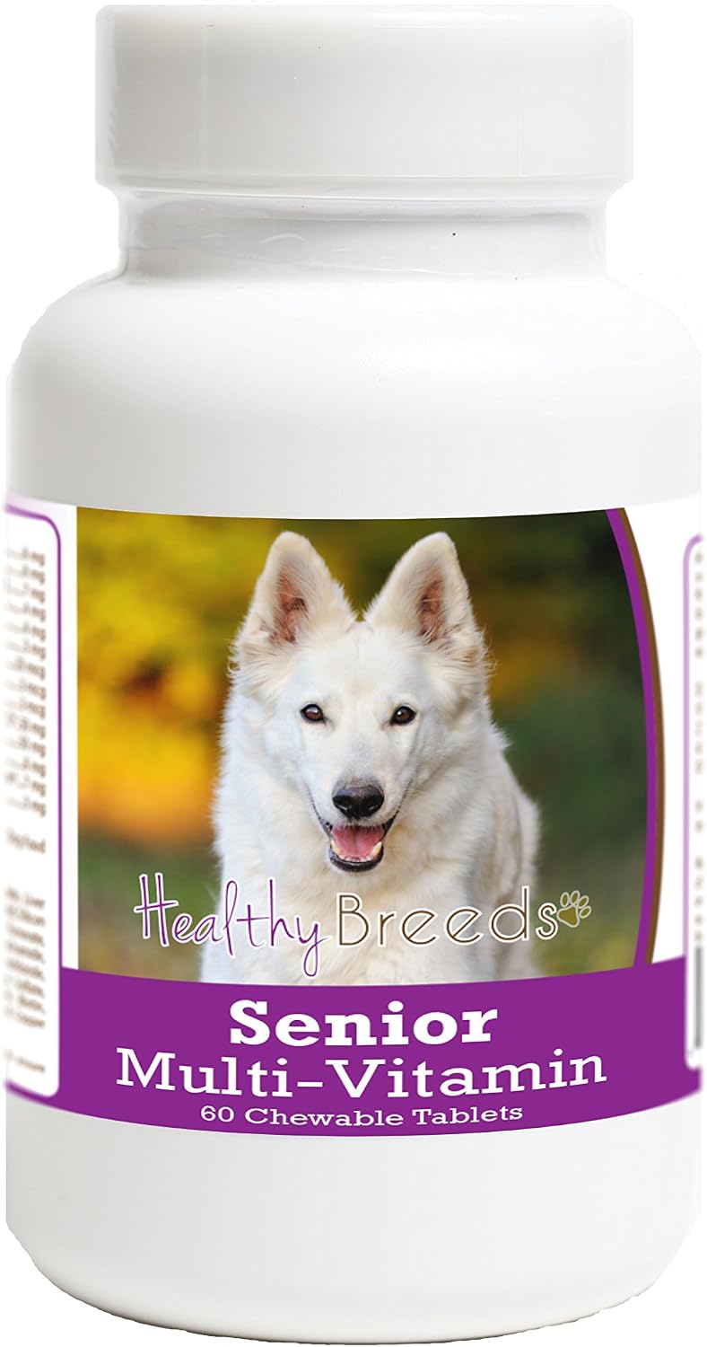 Healthy Breeds German Shepherd Senior Dog Multivitamin Tablets 60 Count - görsel 1