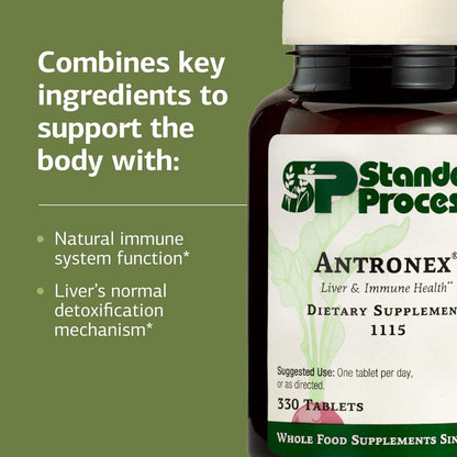 Standard Process Antronex – Liver Support Dietary Supplement – 330 Tablets