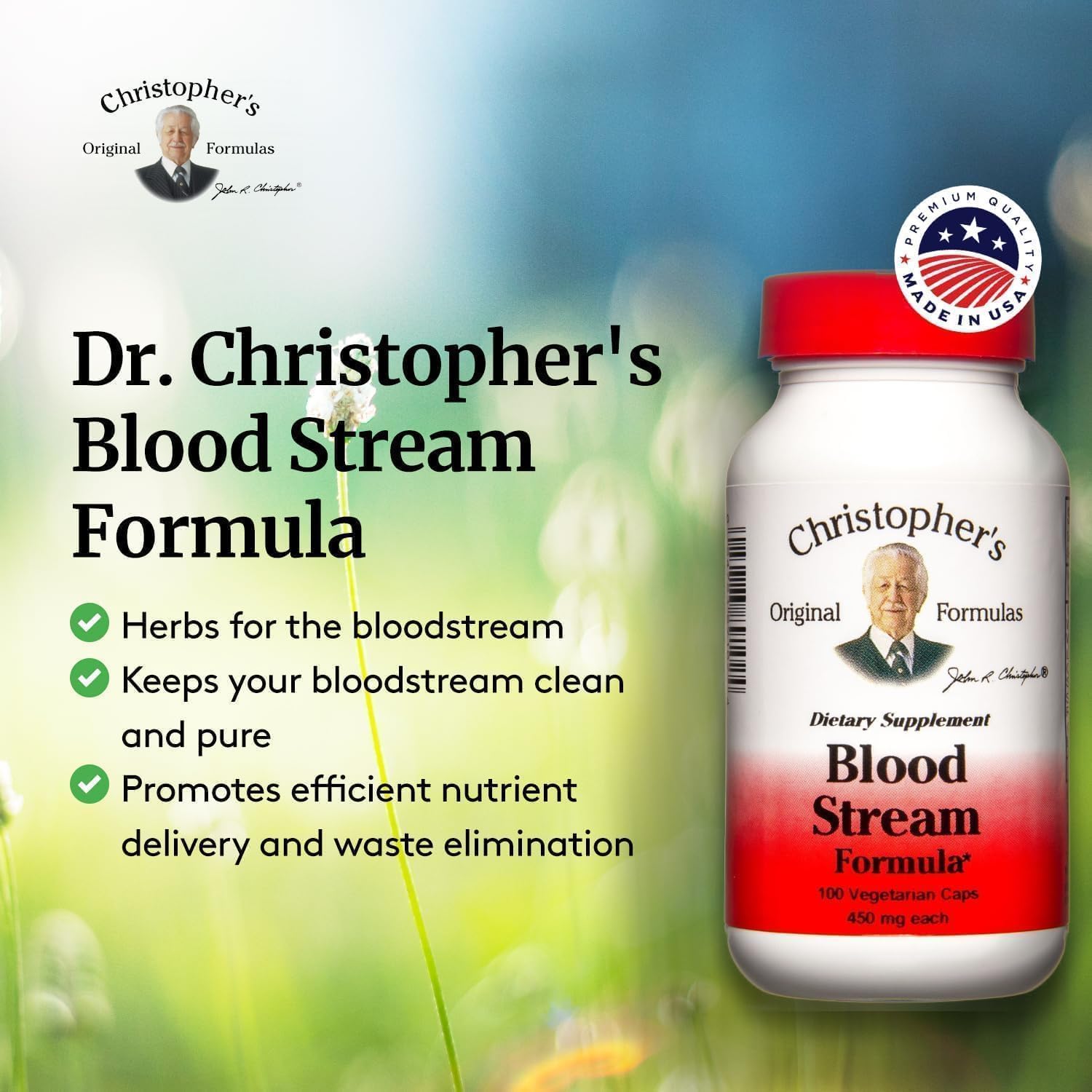 Christopher's Blood Stream Formula – Herbal Circulation & Vein Support - görsel 5