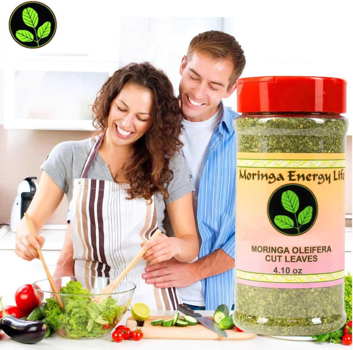 Moringa Leaf Shaker – Pure Moringa Oleifera Cut Leaves, 116g - görsel 4