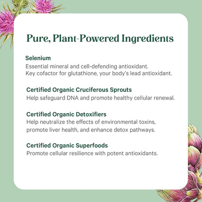 PURE SYNERGY Cell Protector | Cellular Health Supplement | Selenium & Organic Cruciferous Vegetables | Antioxidant & Immune Support | 120 Capsules