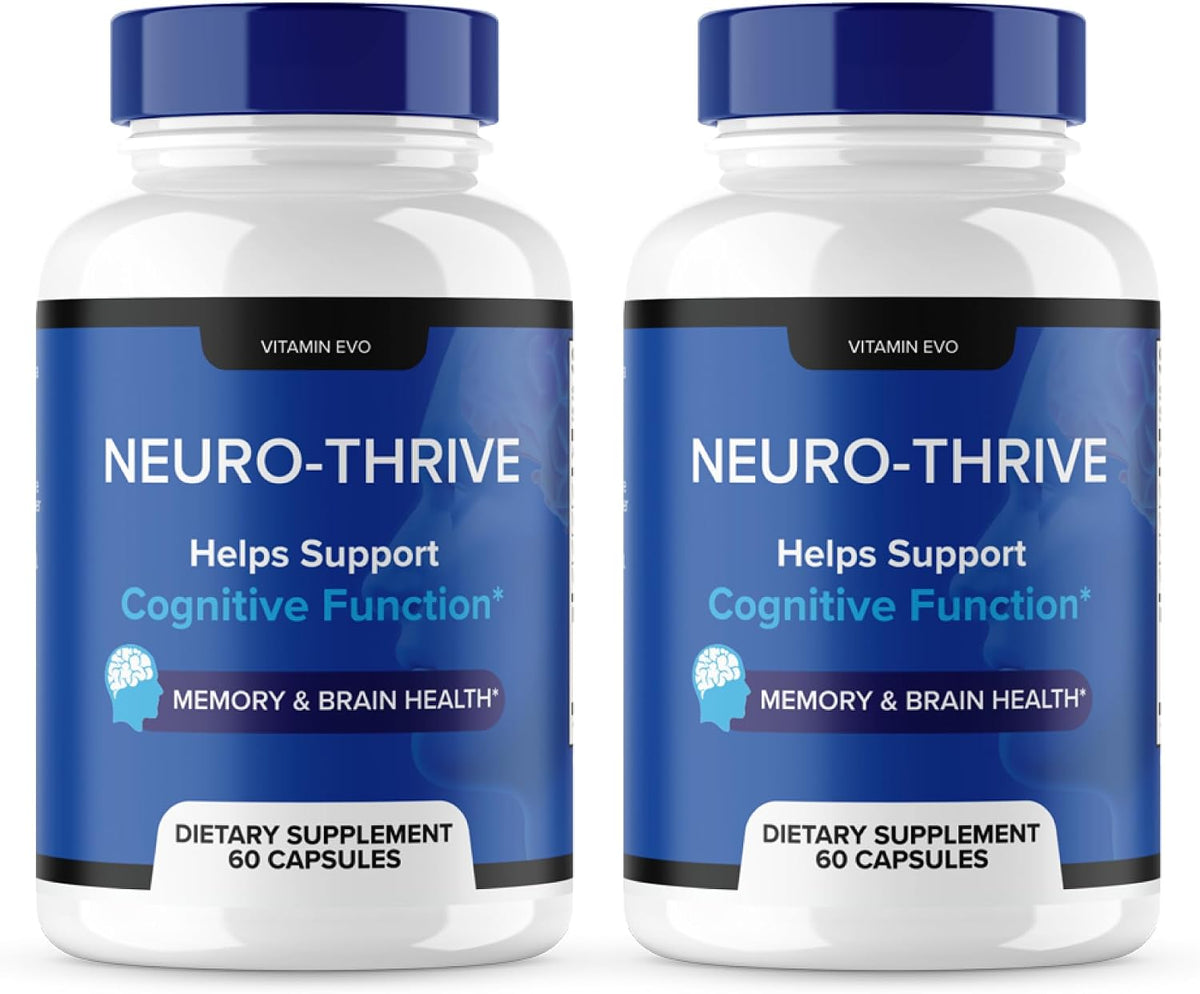 Neuro Thrive Brain Supplement – 2 Pack (120 Capsules) - görsel 1