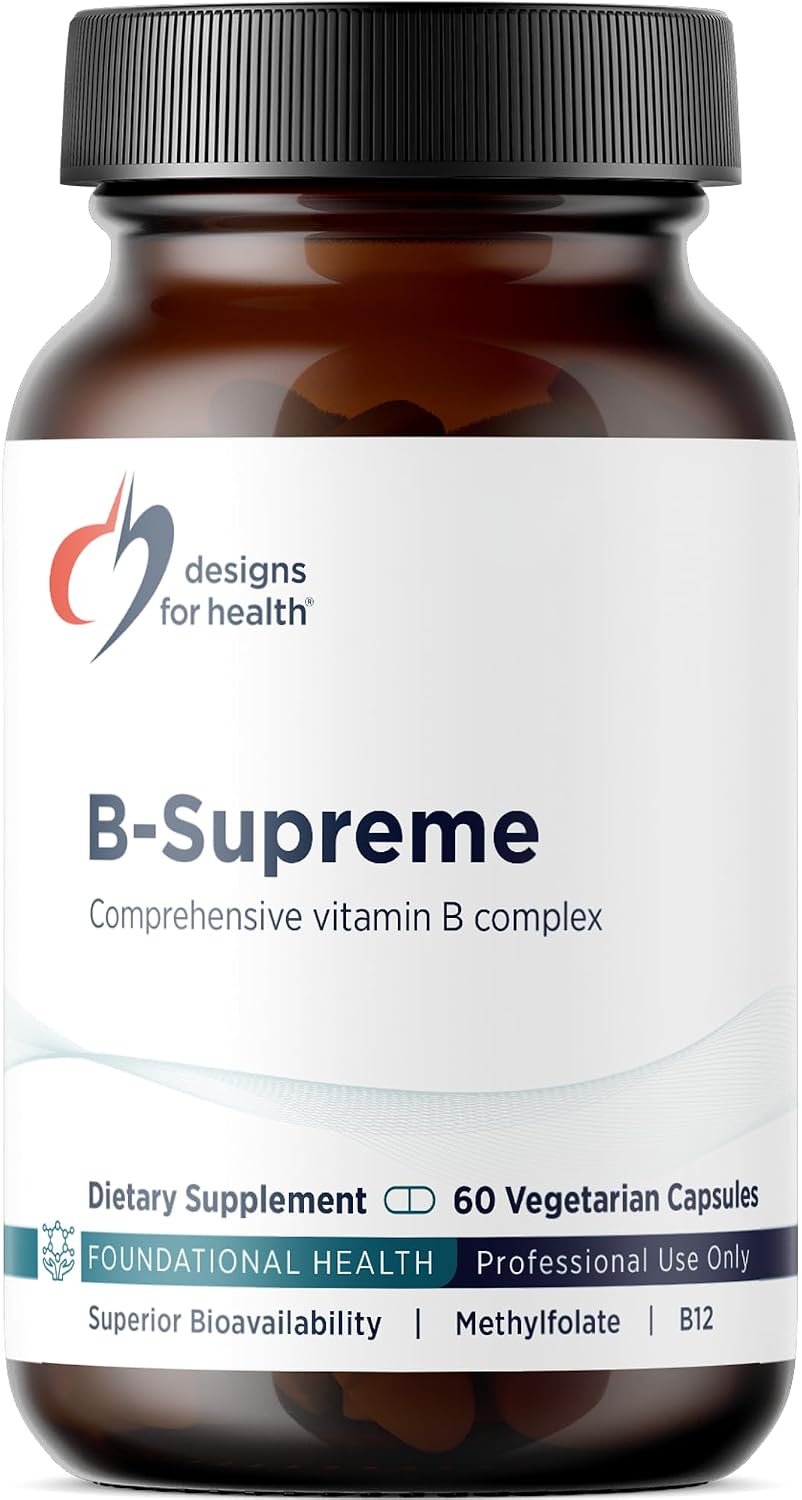 Designs for Health Methylated B Complex - 120 Capsules - görsel 8
