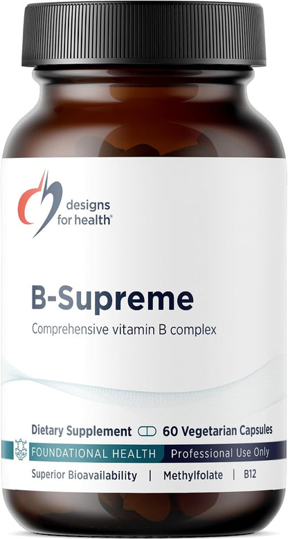 Designs for Health Methylated B Complex - 120 Capsules