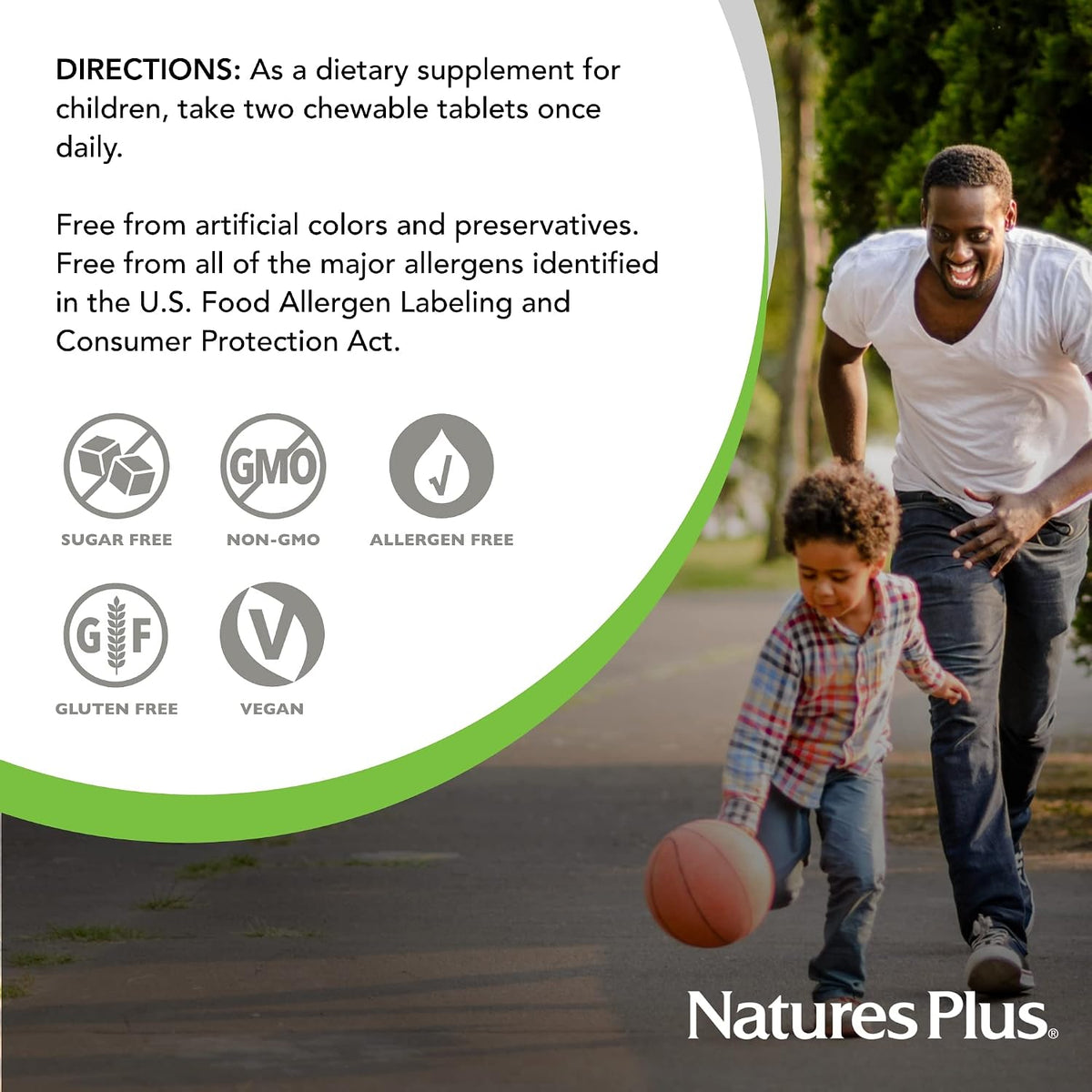 Nature's Plus Animal Parade Kids Magnesium, 90 Chewable Tablets - görsel 7