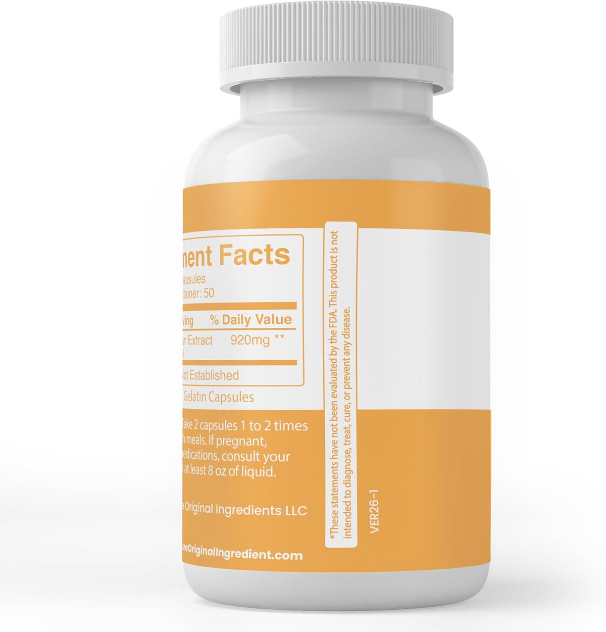 Pure Original Ingredients White Kidney Bean, 100 Capsules - görsel 3