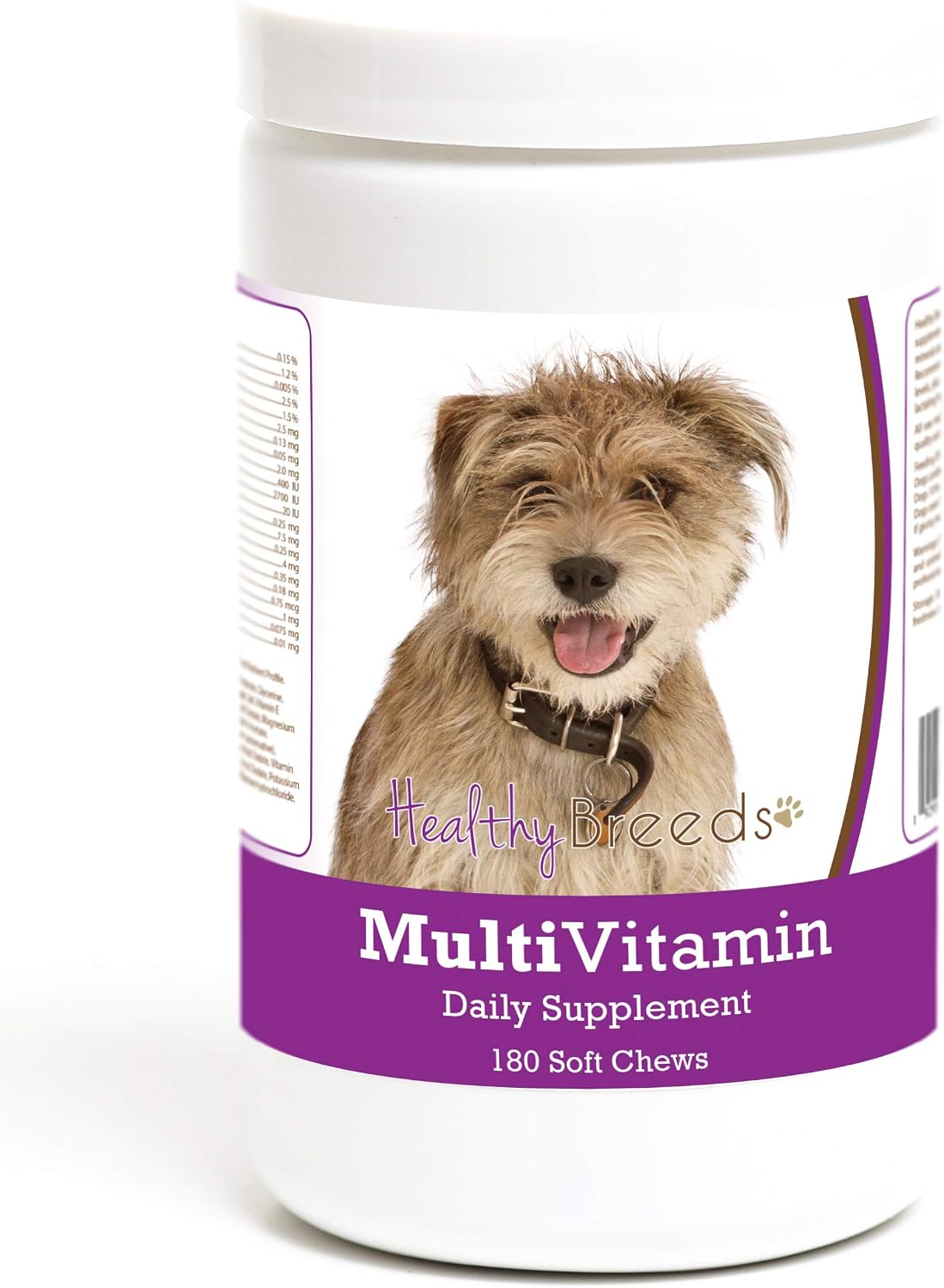 Healthy Breeds Mutt Multivitamin Soft Chew for Dogs 180 Count - görsel 1
