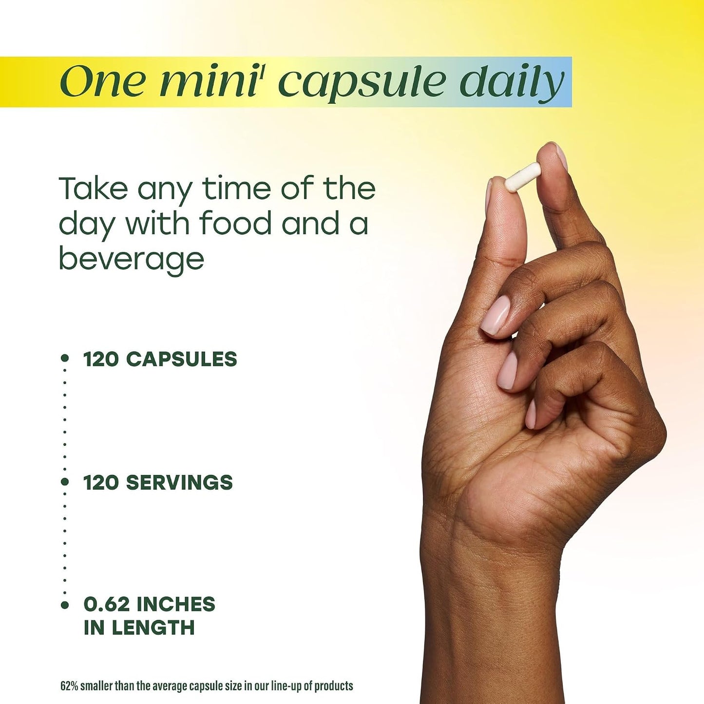 MegaFood Vitamin D3 5000 IU (125 mcg) with Vitamin K2 - 120 Mini Capsules - görsel 5