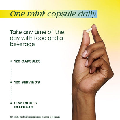 MegaFood Vitamin D3 5000 IU (125 mcg) with Vitamin K2 - 120 Mini Capsules
