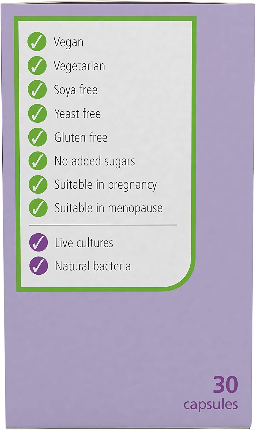 Optibac Probiotics For Women – Vaginal Probiotic with Lactobacillus rhamnosus GR-1 and Lactobacillus reuteri RC-14 (30 Capsules) - görsel 4