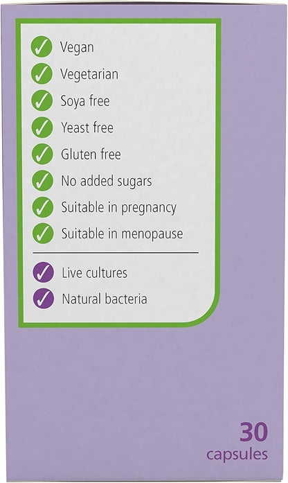 Optibac Probiotics For Women – Vaginal Probiotic with Lactobacillus rhamnosus GR-1 and Lactobacillus reuteri RC-14 (30 Capsules)