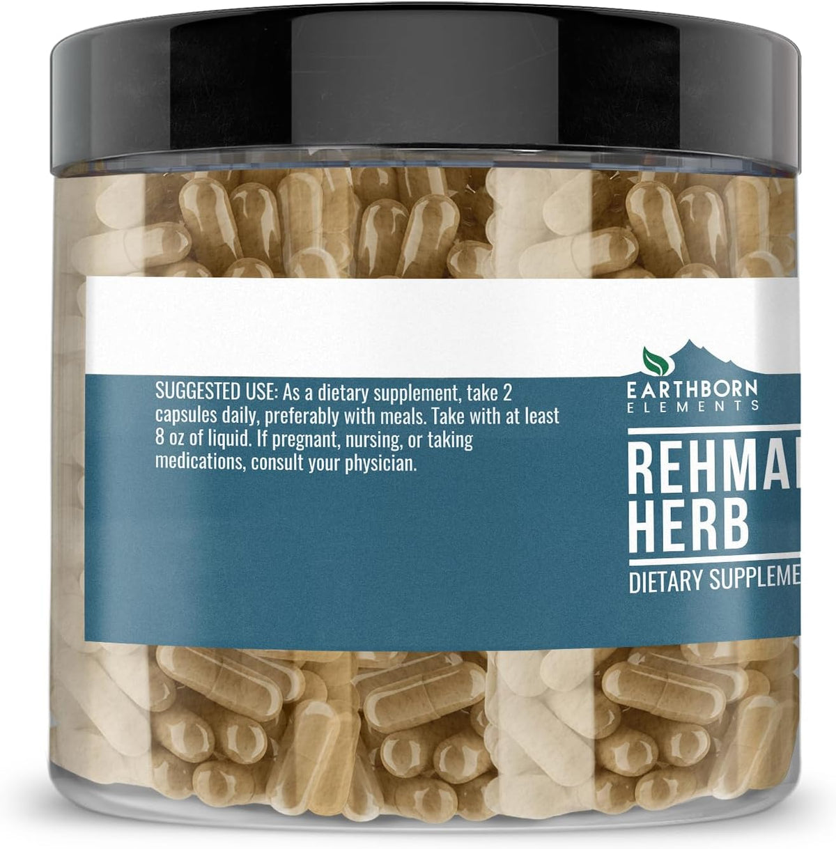 Earthborn Elements Rehmannia Herb, 200 Capsules - görsel 2