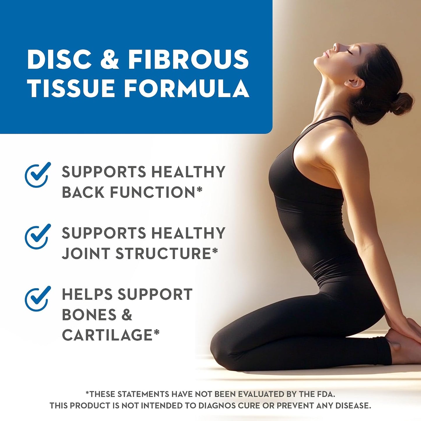 Vitaminerals 117 Distex™ Spinal Disc Support - Bromelain, Turmeric, Manganese - 60 Vegan Capsules - görsel 4