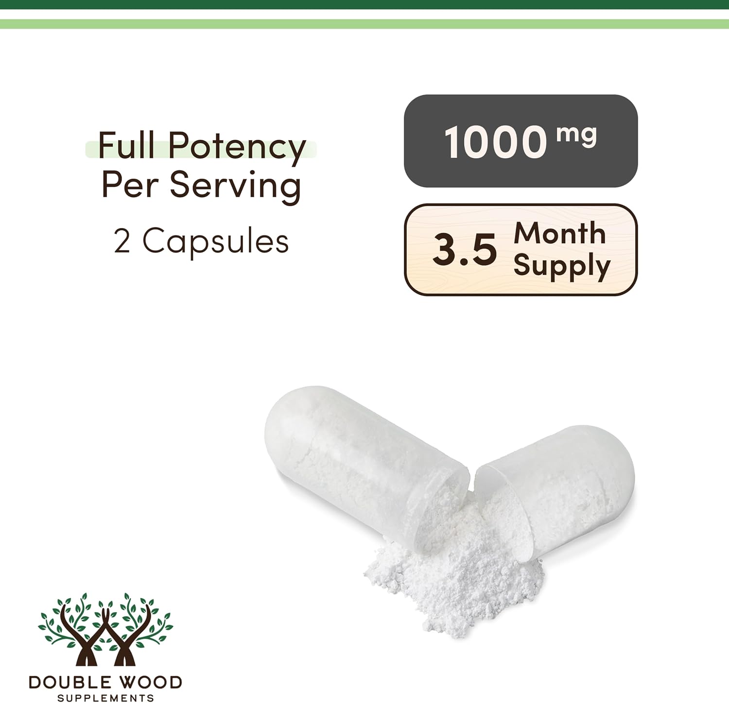 Double Wood Mucuna Pruriens Extract – 210 Capsules (1000mg, 20% L-Dopa) - görsel 9