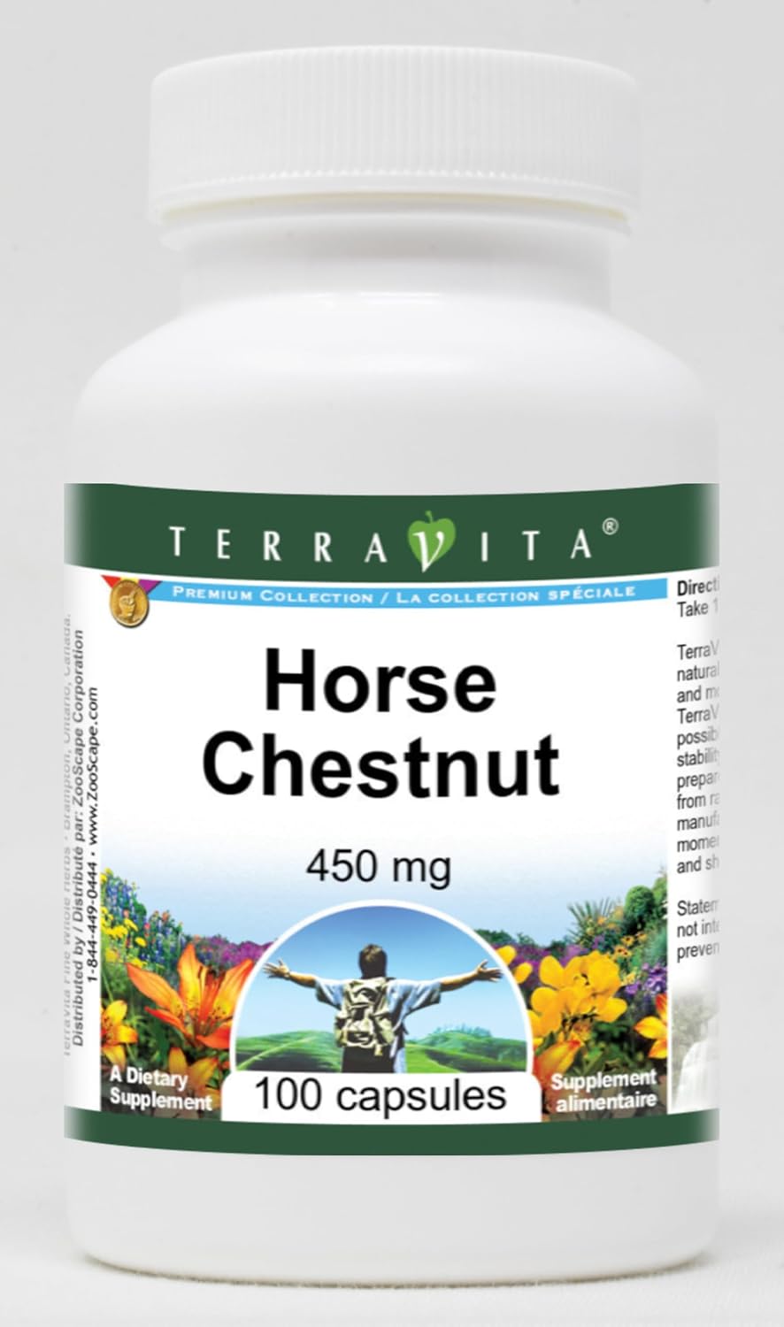 Horse Chestnut - 450 mg (100 Capsules) - görsel 1