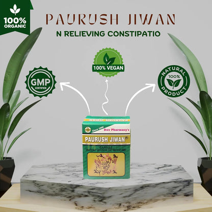 Paurush Jiwan Capsule - Pack of 2 (60 Capsules)
