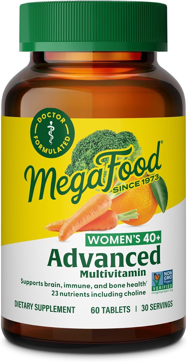 MegaFood Women's 40+ Multivitamin - 60 Tablets - görsel 1