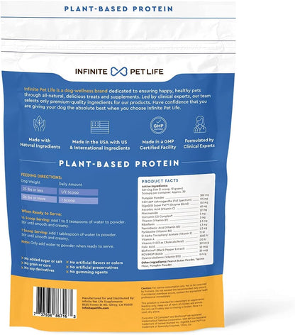 Infinite Pet Life Ultimate Multi-Function Peanut Butter Flavour Dog Vitamin Powder (360 g)
