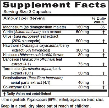 Vitanica VasoBlend – Cardiovascular Support, 180 Vegan Capsules