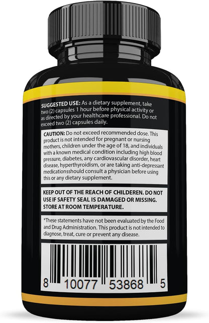 Justified Laboratories (3 Pack) Sizegenix Men’s Health Supplement 1484 mg, 180 Capsules