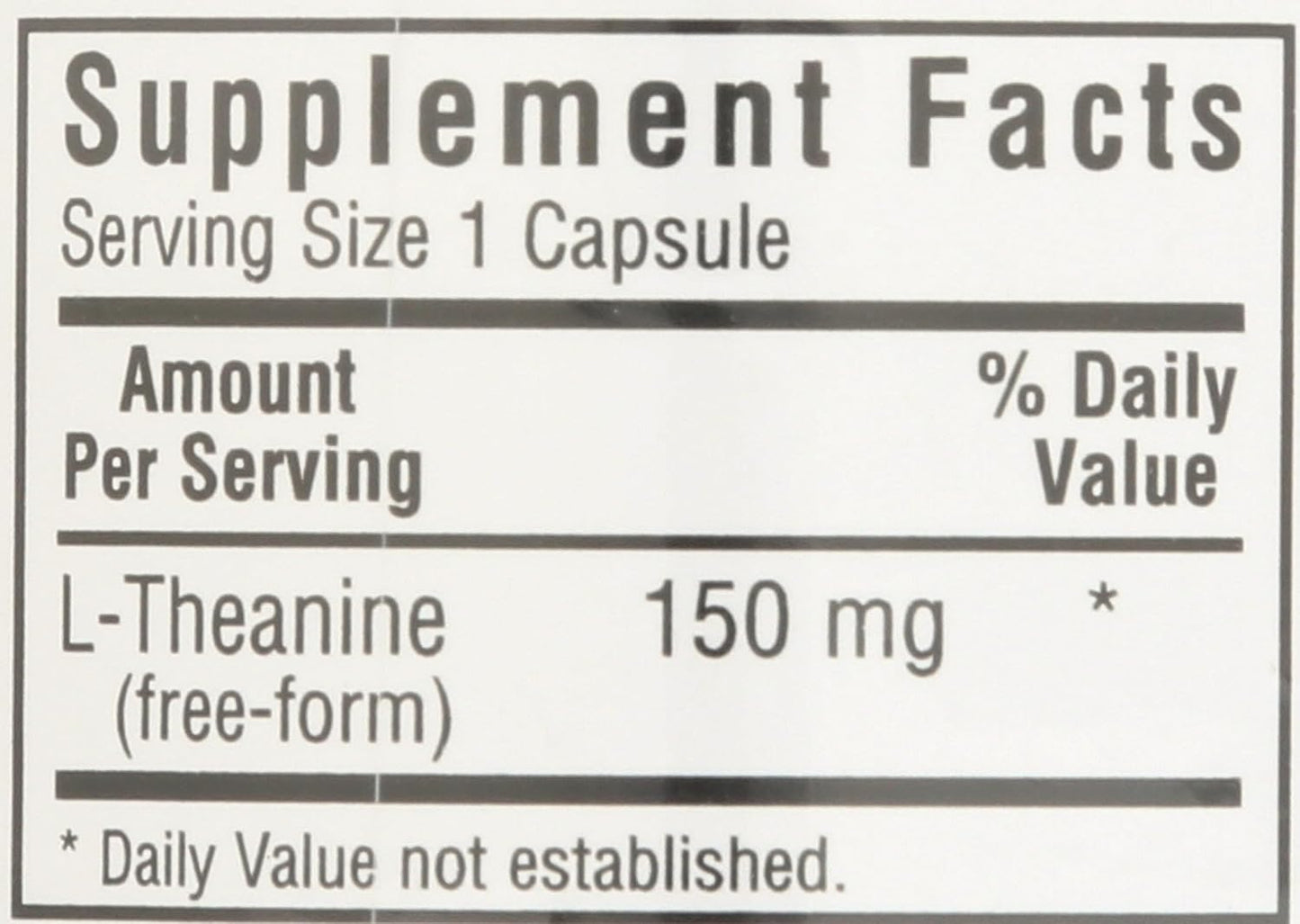 Bluebonnet Nutrition L-Theanine 200 mg, 30 CT - görsel 3
